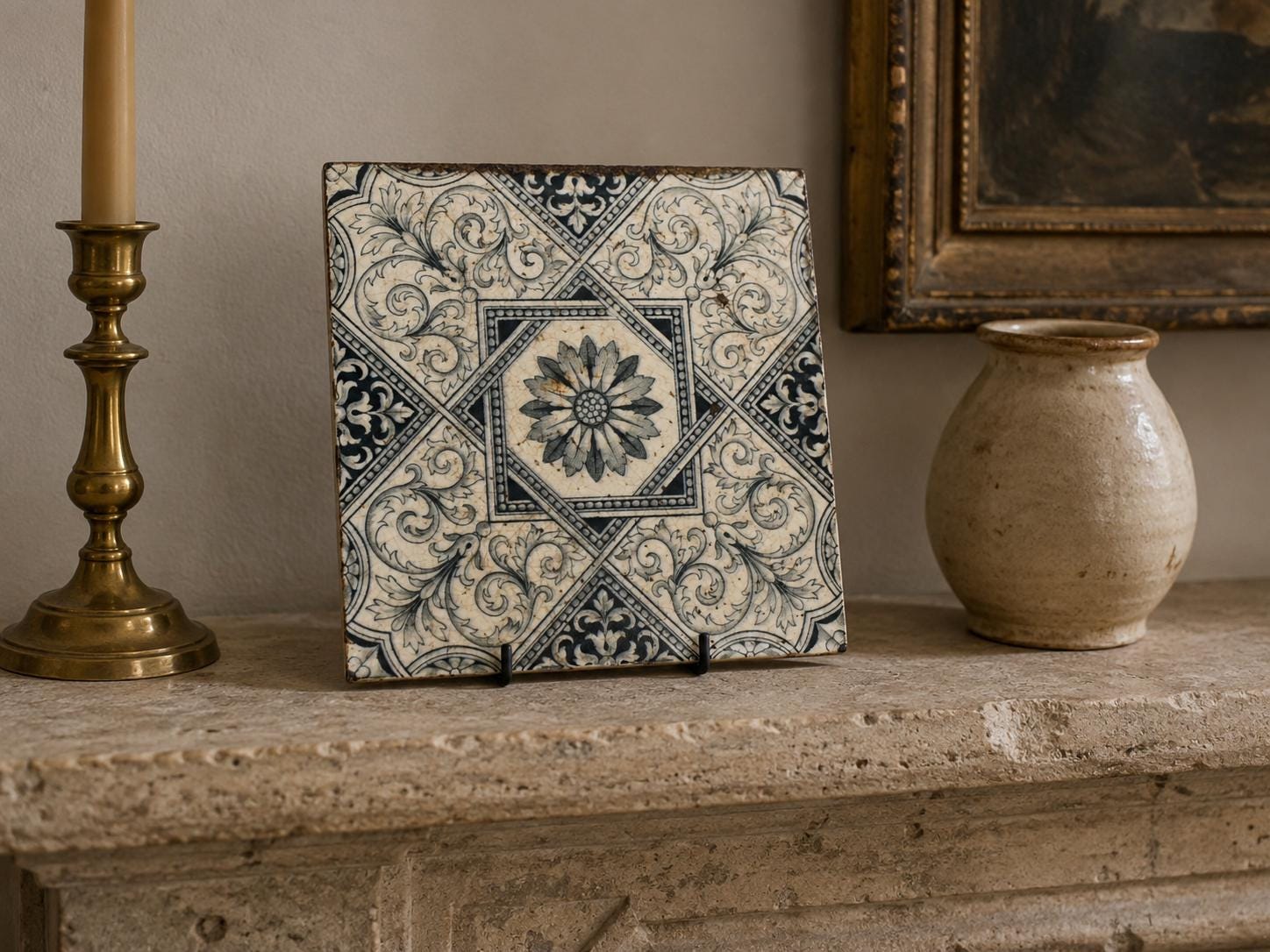 Minton China Works Tile - Etsy
