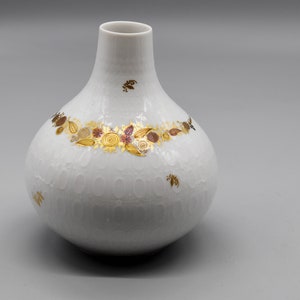 Vase Rosenthal Romance Decor in Gold Design Björn Wiinblad Mid Century 50/60s H15cm