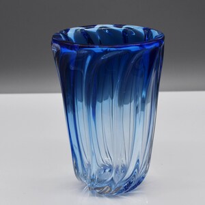 Val Saint Lambert Blue - Etsy