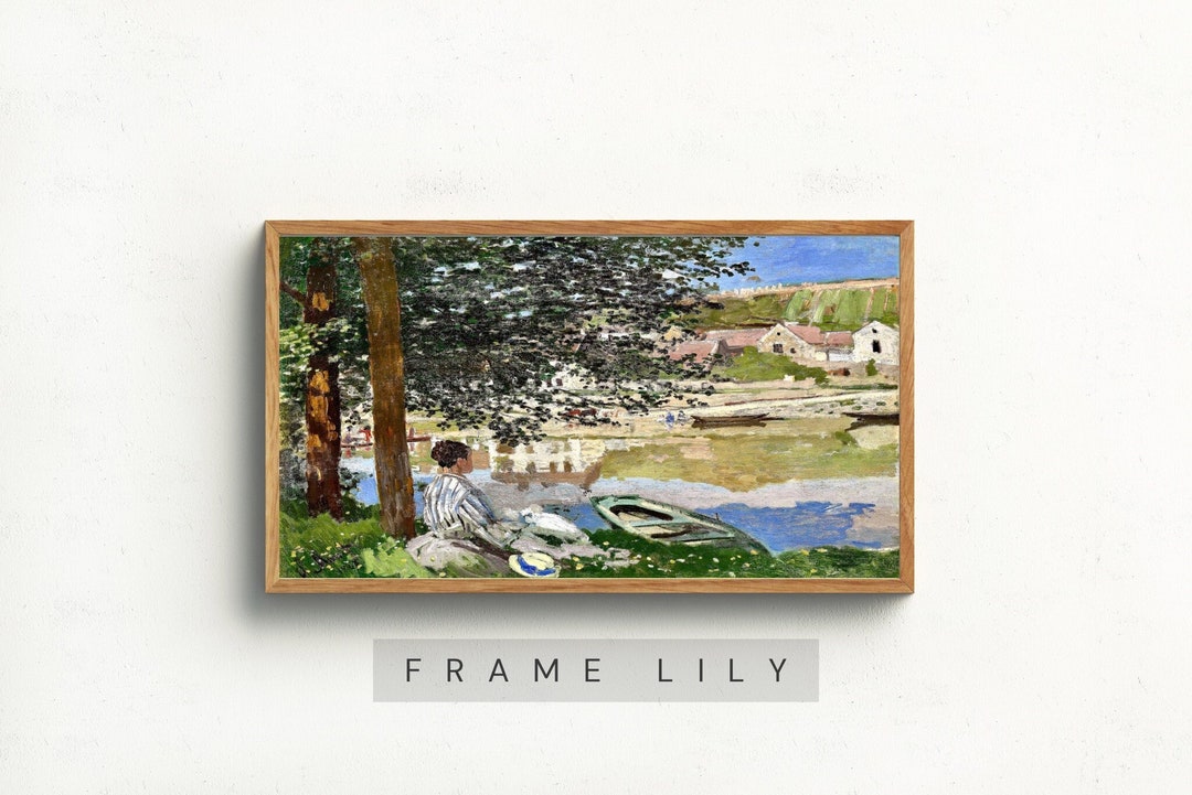 Samsung Frame TV Art Vintage Painting, Vintage Painting Frame TV