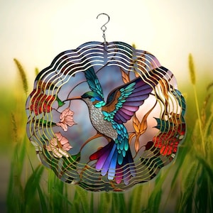 hummingbird Wind Spinner