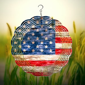 Flag Wind Spinner