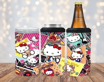 4 und 1 Kitty Dosenkühler