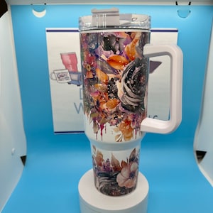 Quencher per teschi e fiori da 40 once