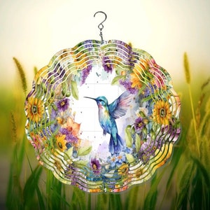 hummingbird Wind Spinner