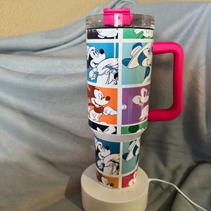 40oz Tumbler With Handle Disney MM Cup Quencher V2 Tumbler 