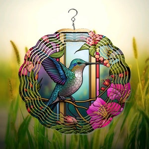 hummingbird Wind Spinner