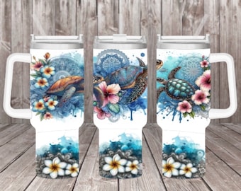 40oz Sea Turtle Quencher
