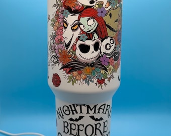 40oz  nightmare before coffee Quencher