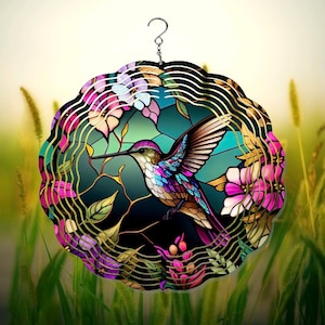 hummingbird Wind Spinner