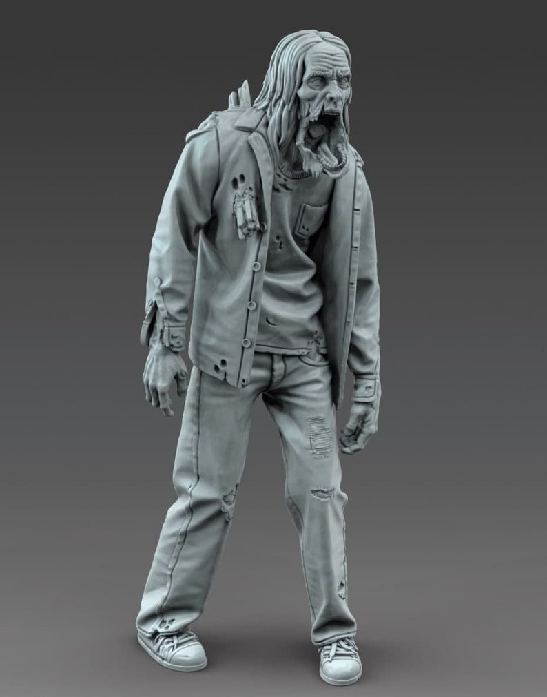 Last of Us Clicker Zombie Pack 3 Walking Dead Ellie Joel 3D Etsy Canada