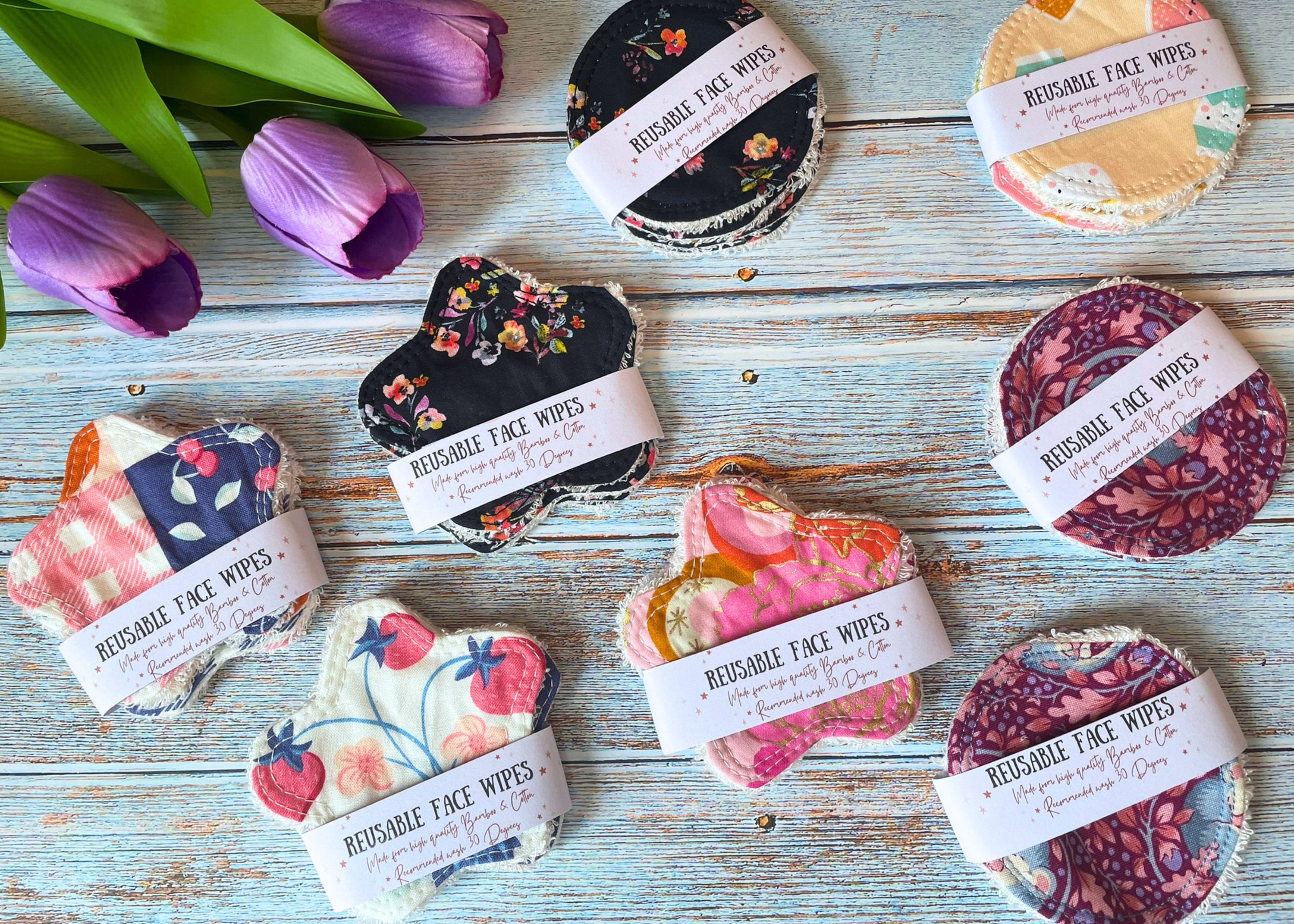Reusable face wipes discount