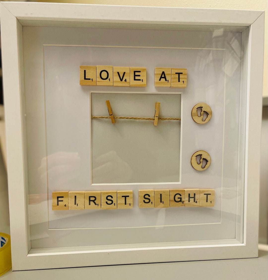 Deep Box Frames, Scrabble Frames, Personalsied Scrabble Frames, Family ...