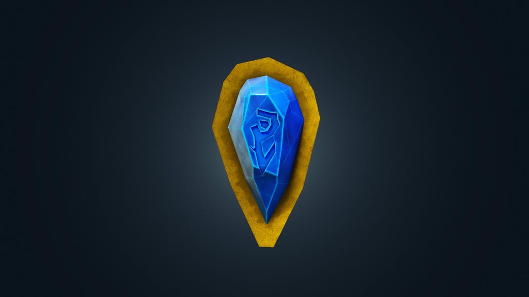 Arcane Rune Crystal - Jace Crystal - STL 3D FILE - Etsy