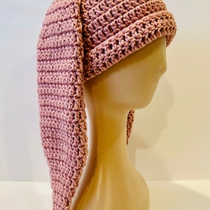Handmade Crochet Bunny Ear Beanie - Long Eared Design, Custom Colors Available