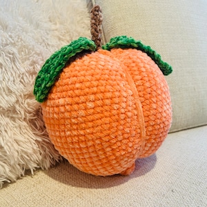 Peach Pillow Etsy