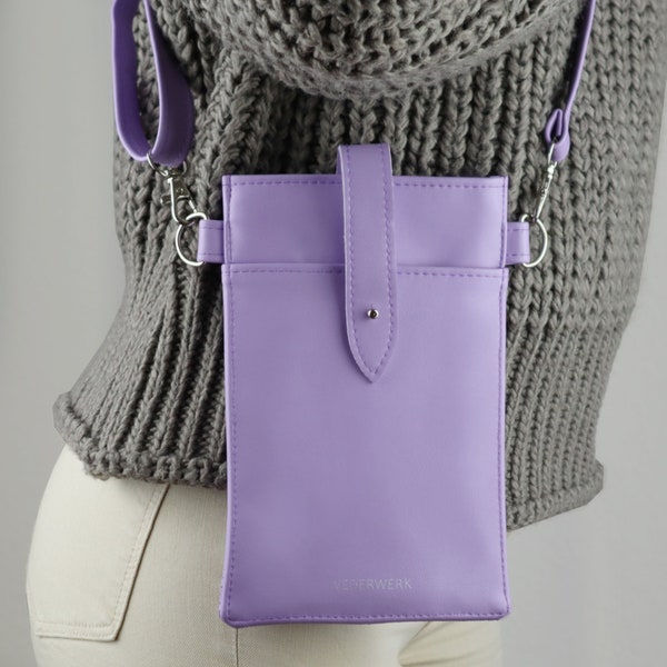 Vegane Cross Body aus Kaktus-Leder - Pure Purple