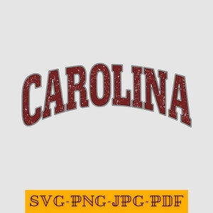 Carolina Svg, Carolina Png, California Cricut File, South Carolina Sweatshirt Design, North Carolina Cut File