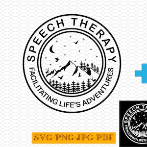 Speech Therapy SVG, Health care svg, Cut file, Speech svg, Therapist svg, Therapy svg, Cricut, PNG
