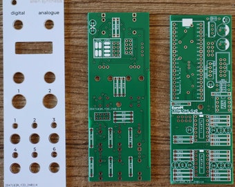 EuroPI Front Panel + PCB Eurorack Module Synth DIY