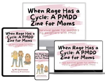 PMDD Zine for Moms | Cycle Tracker, Teens & Mental Health