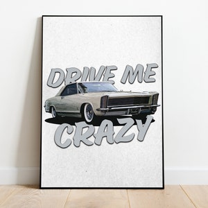 DRIVE ME CRAZY - Digital Download - Poster