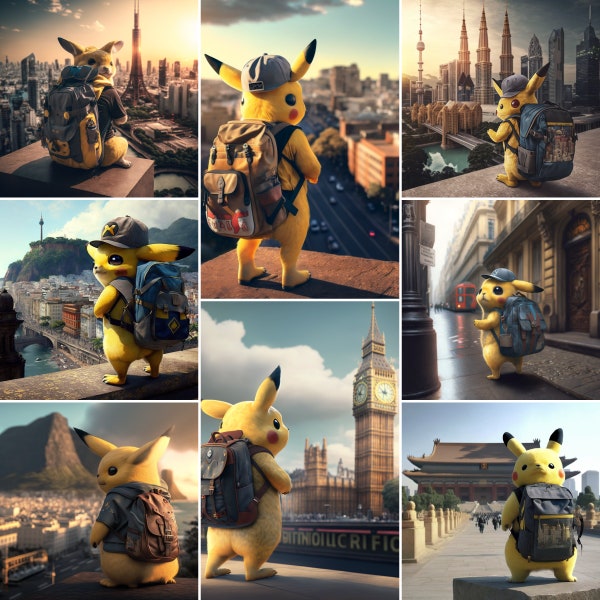 The World Tour: 26 einzigartige Pikachu-Erkundungen in 26 berühmten Städten - Eine limitierte NFT-Kollektion für OpenSea und Darüber hinaus