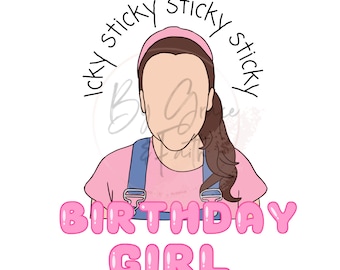 ms rachel png ms rachel sublimation icky sticky birthday girl png