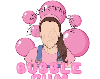ms rachel png ms rachel sublimation icky sticky bubble gum png