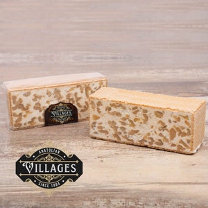 Famous Walnut Nougat Halva, Walnut Wafer Halva, Rare Traditional Desserts, Natural Fresh Turkish Halva, Healthy Packaging, Gluten Free