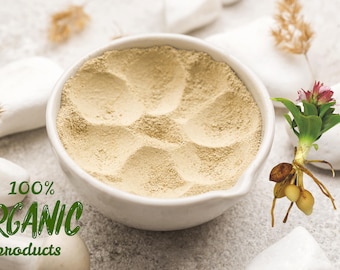Organic Pure Salep, Special Salep Powder in Its Most Natural Form, Free of Additives and Preservatives, Best for Hot Drinks and Ice Cream