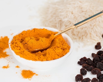Organic Turmeric Spice, Additive Free Turmeric Spice, Village Product Authentic Spices, Traditional and Gourmet Flavor Curcuma longa Spice