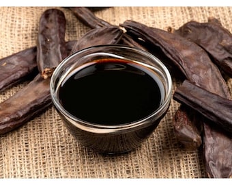 Organic Carob Extract, Homemade Pure Carob Extract, Village Product Authentic Foods, Traditional and Gourmet Flavor Carob Extract 24oz 680g