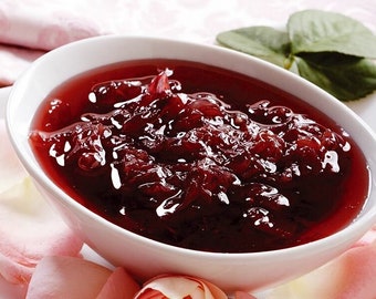 Organic Rose Jam, Homemade Pure Rose Jam, Village Product Authentic Foods, Traditional and Gourmet Flavor Rose Jam