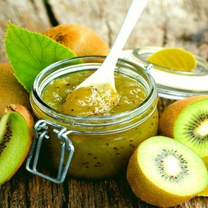 Organic Kiwi Jam, Homemade Pure Kiwi Jam, Village Product Authentic Foods, Traditional and Gourmet Flavor Kiwi Jam