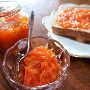 Organic Carrot Jam, Homemade Additive Free Carrot Jam, Village Product Authentic Foods,Traditional and Gourmet Flavor Carrot Jam 11oz (310g)