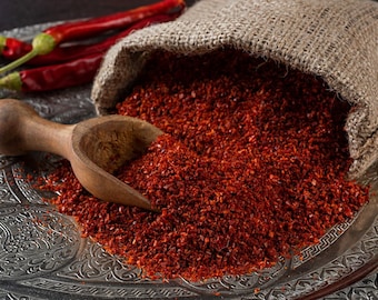 Organic Red Hot Chilli Powder, Additive Free Hot Pepper Seasoning, Village Product Authentic Spices, Traditional and Gourmet Red Hot Pepper