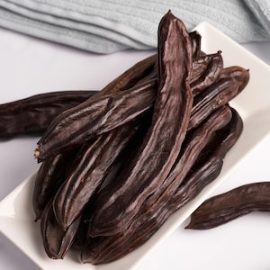 Organic Dried Carob, Homemade Dried Carob Without Additives, Authentic Village Products, Natural Dried Carob, Sun Dried, New Harvest