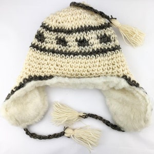 sheep wool winter hat size M
