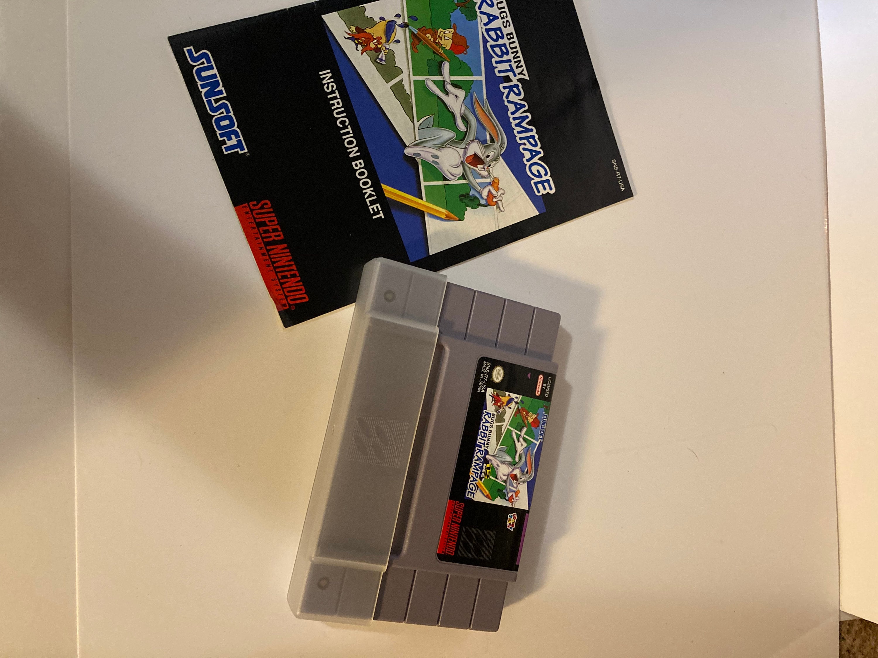 Rabbit Rampage SNES Game - Etsy