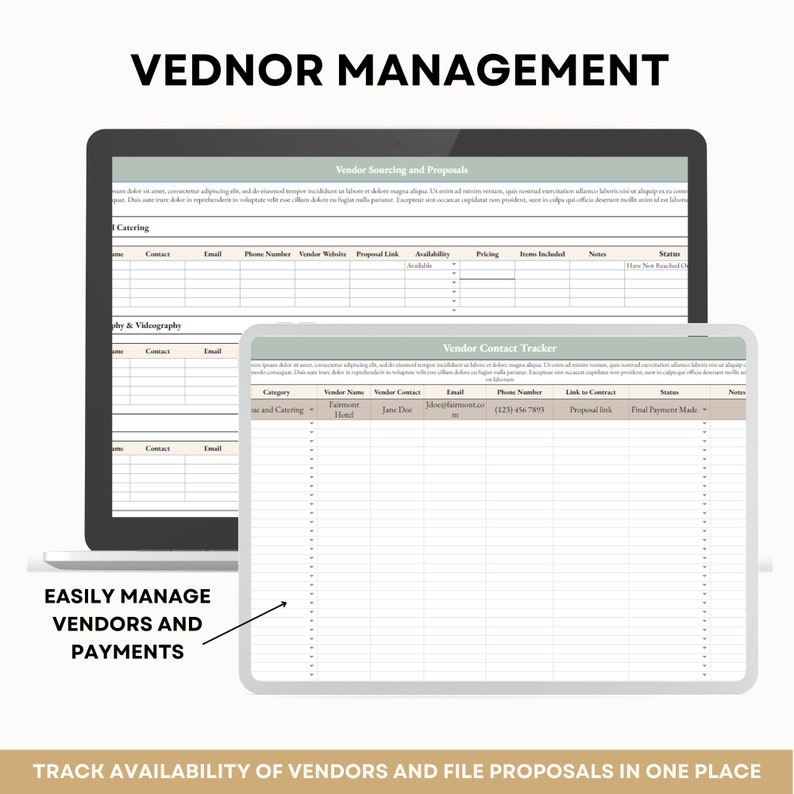 Planner Digital Wedding Seating Chart Wedding Guestlist Tracker Google