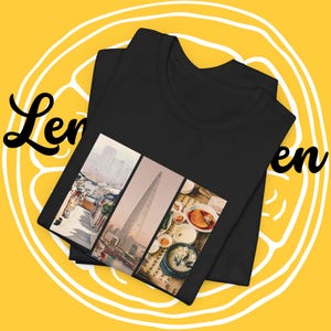 Korean Sights T-Shirt for Travelers, Korea Tee, Seoul Landmarks, Gift for Korea Enthusiasts, Korean Culture, Gift for him