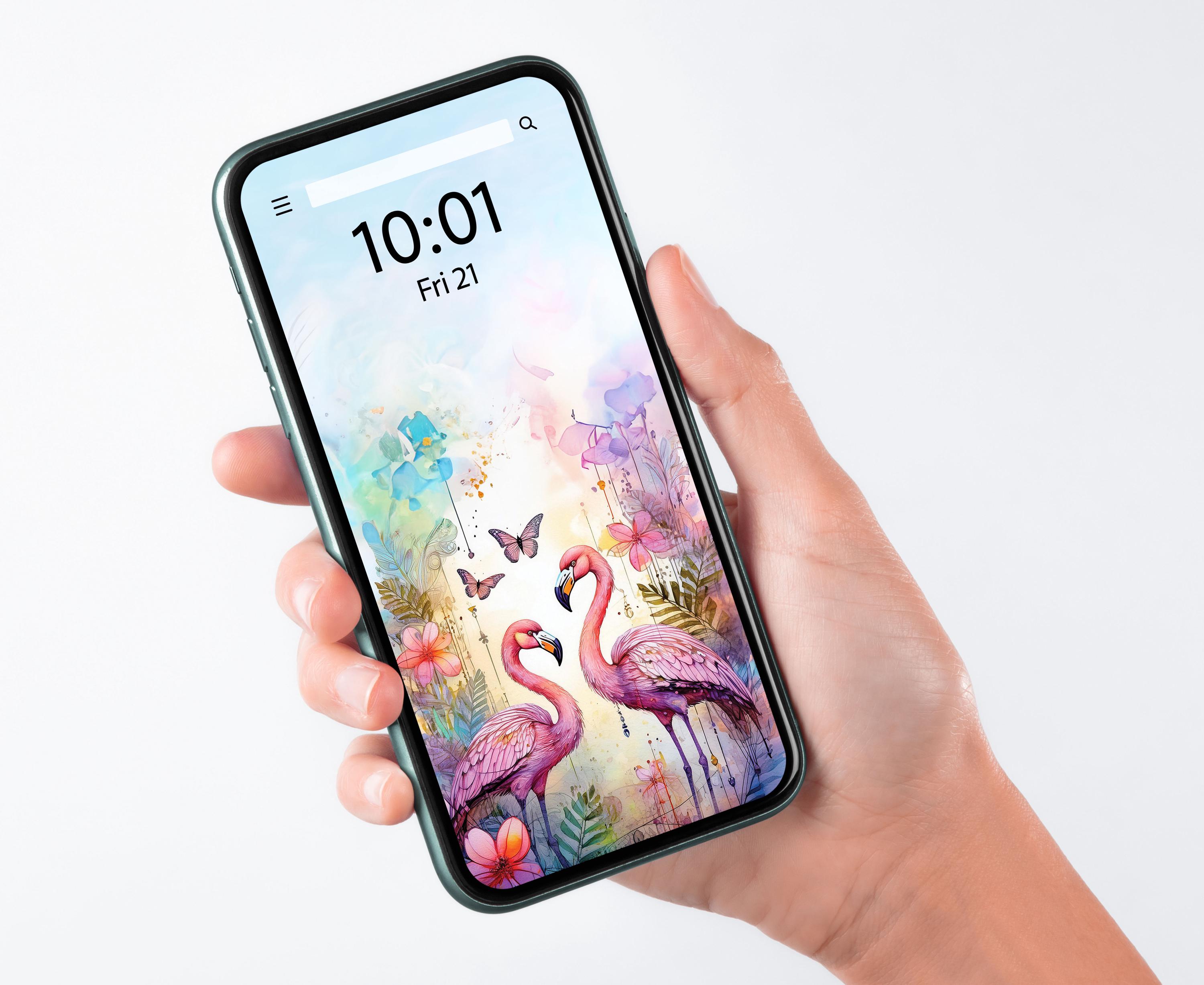 IPhone Wallpaper, FLAMINGO Wallpapers, iPhone Accessories