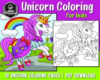Unicorn Coloring Pages, Unicorn Printables, Unicorn Activities, Printable Coloring Sheets, Unicorn Birthday Party Activities