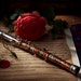 Flutist Printable Poster, Rose Poster, Printable Flute Poster, Flute Art, Floral Musical Poster ...