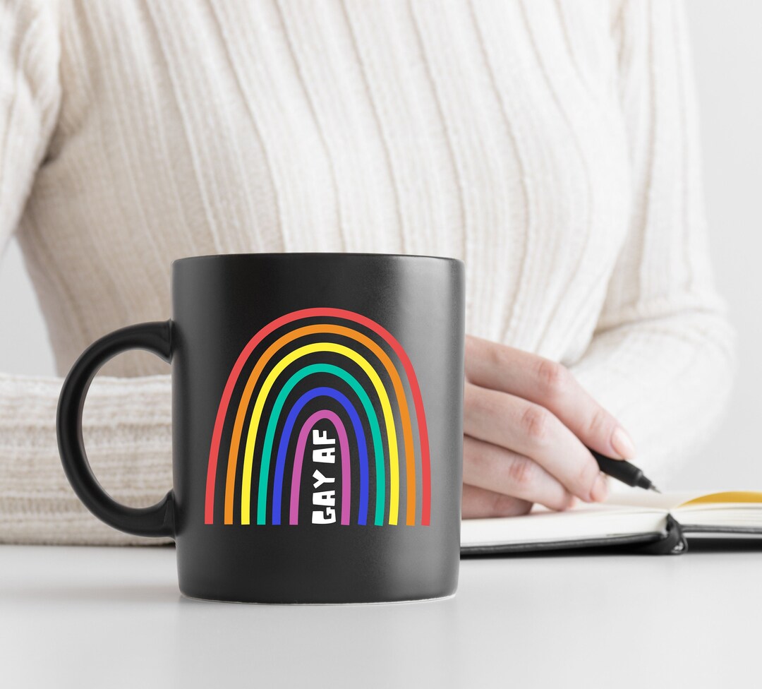 Pride Mugs LGBTQ Mugs Rainbow Mugs Gay Mugs Rainbow Mugs Etsy
