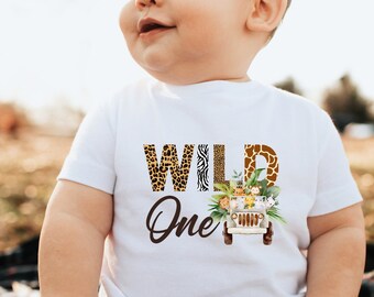 Wild One Birthday Shirt, 1st Birthday Shirt, Matching Family Animal Safari Birthday Shirts, Wild Birthday Tee, 1st Birthday Outfit,