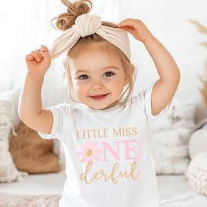 ONEderful First Birthday Family Matching Shirts, Isn’t She Onederful 1st Birthday, Little Miss Onederful Outfit, Boho First Birthday Party