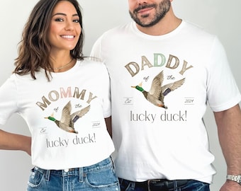 Un porte-bonheur assorti aux chemises d'anniversaire de famille, chemise 1er anniversaire, chemise d'anniversaire de canard, chemise de canard d'anniversaire garçon, chemises de famille de canard