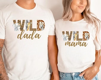 Two wild safari animals zoo 1st first birthday shirt, Two wild shirt, Two wild birthday boy, Two wild birthday, , wild party matching